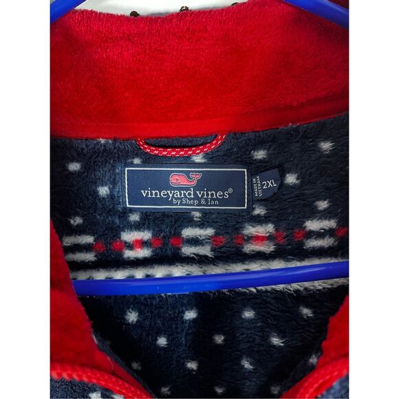 Vineyard Vines dockside fleece pullover size XXL - Picture 5 of 5